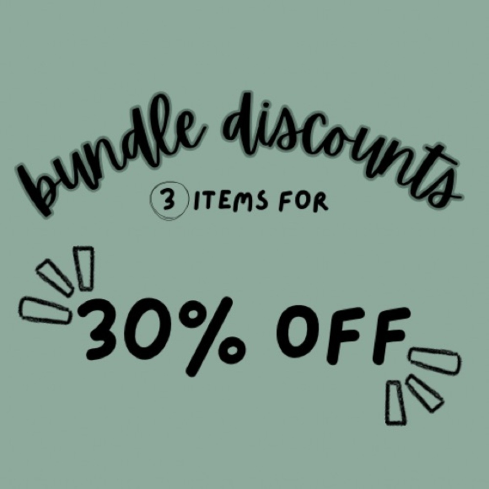 ‼️bundle discounts‼️